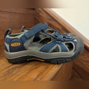 Keen Venice H2 Sandals - Big Kids Size 1, Blue & Gray